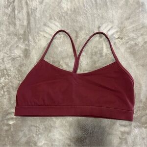 lululemon athletica Burgundy Sports Bra